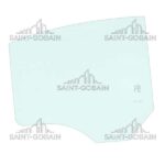 RIGHT REAR DOOR GLASS GREEN (1 HOLE) SEKURIT